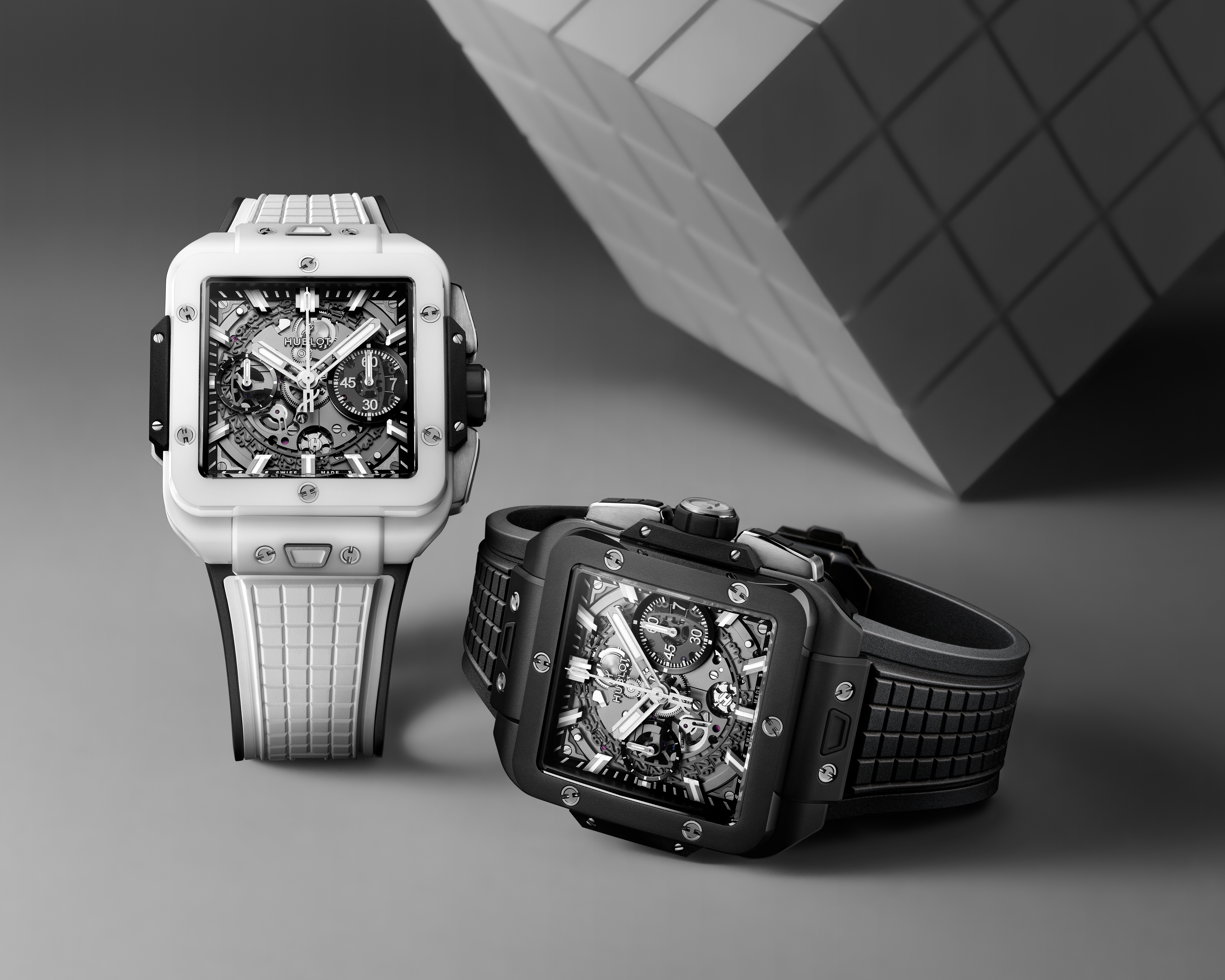 Hublot Square Bang Unico White Gold High Jewellery – The Watch Pages