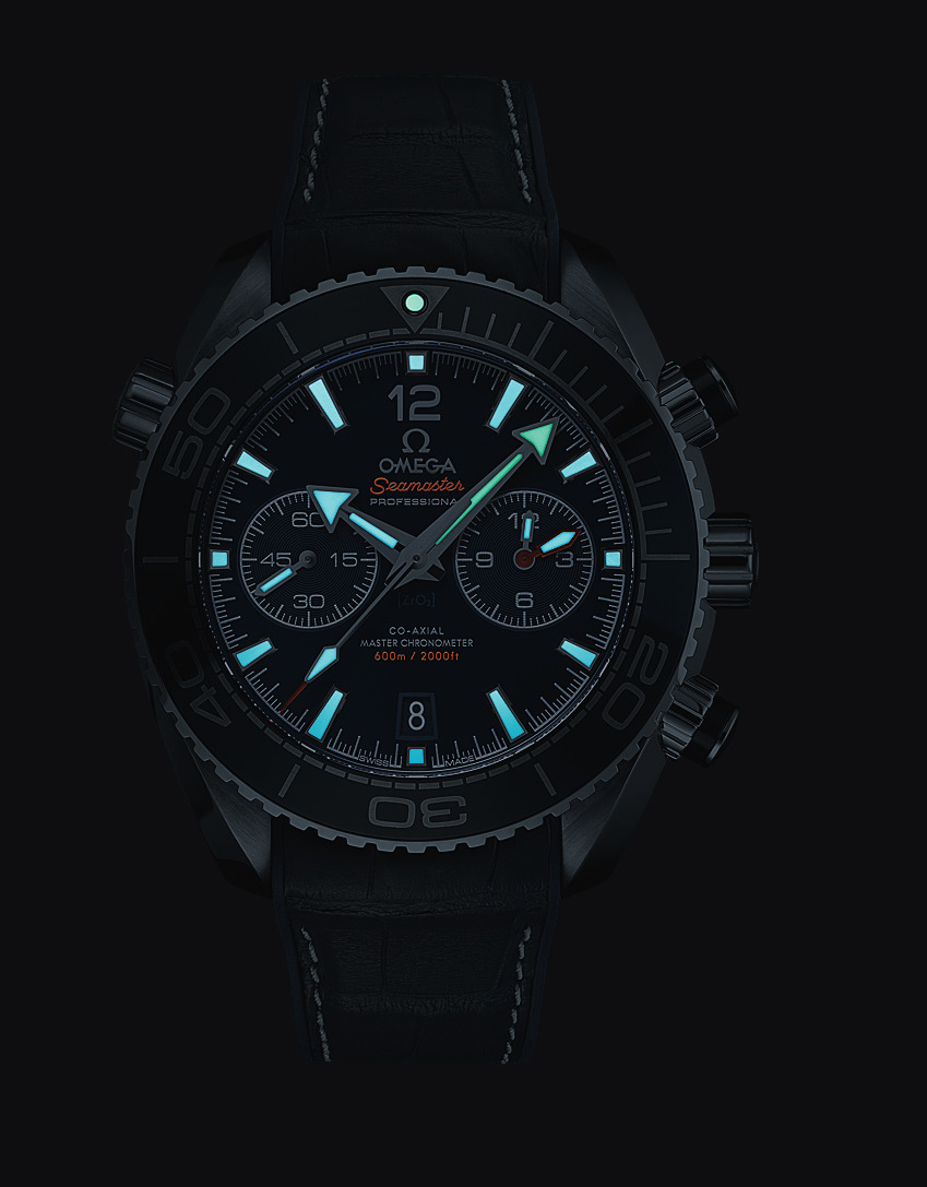Omega Seamaster Planet Ocean 600M Co‑Axial Master Chronometer 43,5 blå