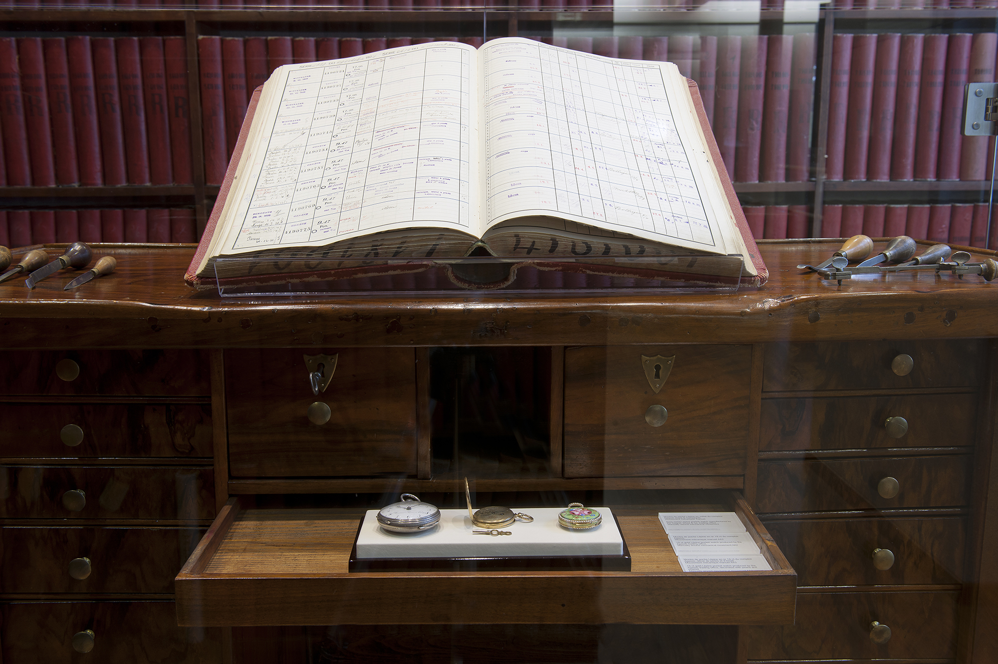 One of the written records put on display in the Archive Room.