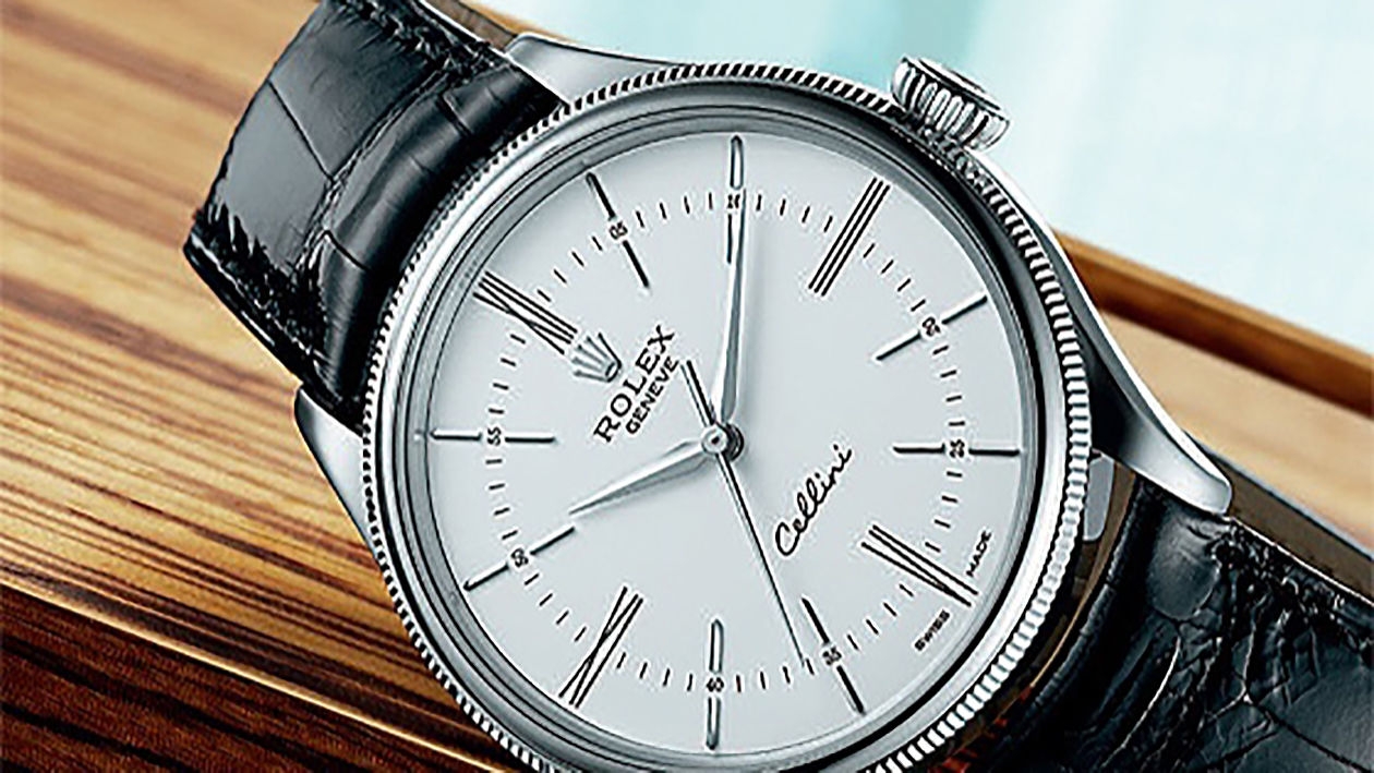 rolex cellini stainless steel