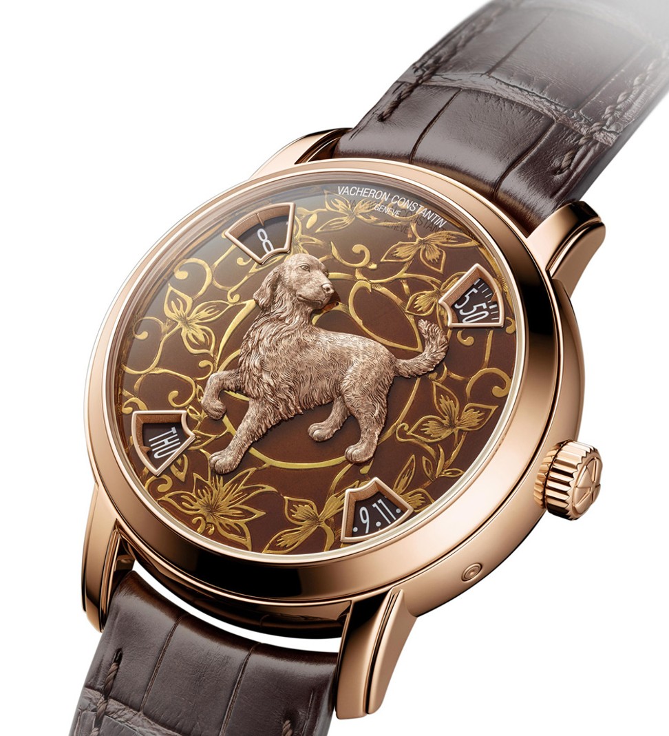 The $125,000 Métiers D'art The Legend Of The Chinese Zodiac - Year Of The Dog is comes in two limited edition variations of 12 pieces each. The dial is brought to life by using the ancient art of paper-cutting – Jianzhi – reinterpreted using engraving and enamel work. 