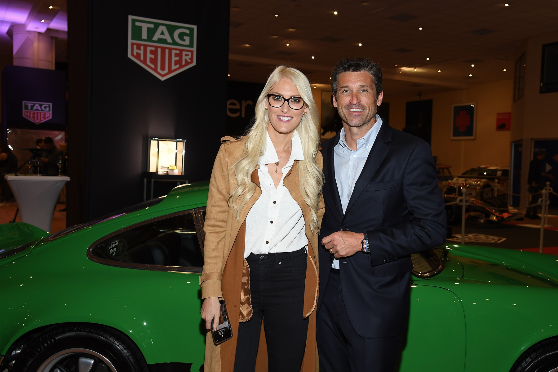 Patrick Dempsey with SuperCar Blondie