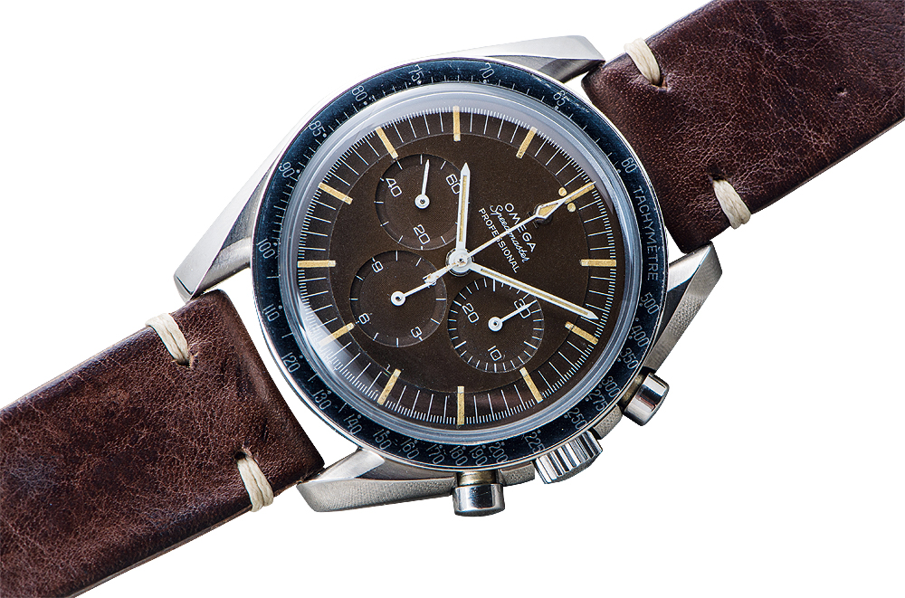 The ’60s were the epoch of outer space. This bold adventure was embodied in wristwatches like Omega’s Speedmaster Professional, the first watch on the moon. Buzz Aldrin wore the Reference 105.012 when the Apollo 11 mission landed on the lunar surface in 1969.
