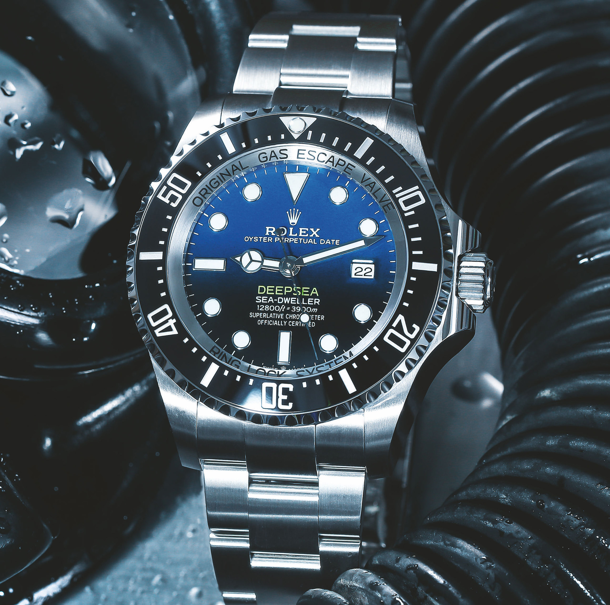 deep sea blue rolex price