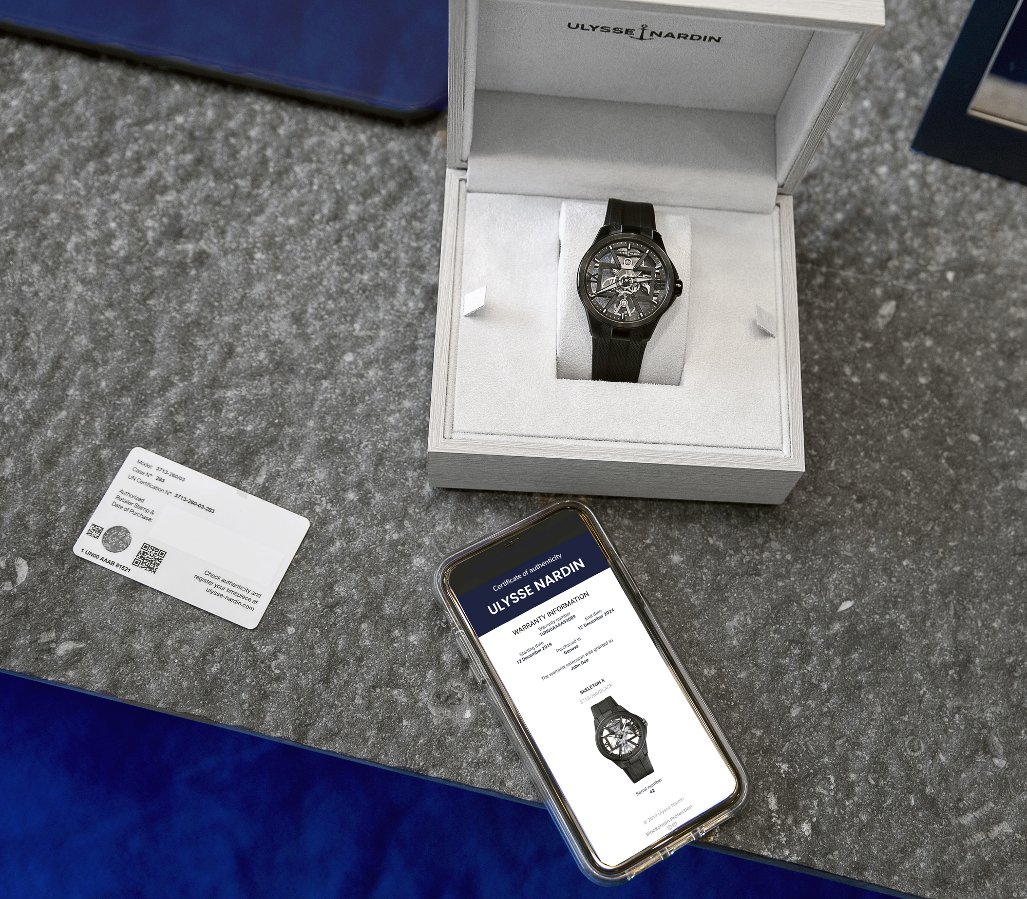 Ulysse Nardin s New Blockchain Technology