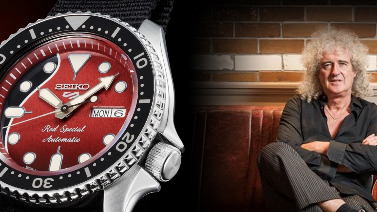Seiko 5 Sports Brian May Limited Edition - The Red Special Watch