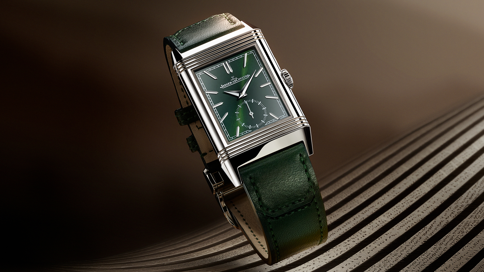 Introducing: Jaeger-LeCoultre Reverso Tribute Small Seconds in Green Dial