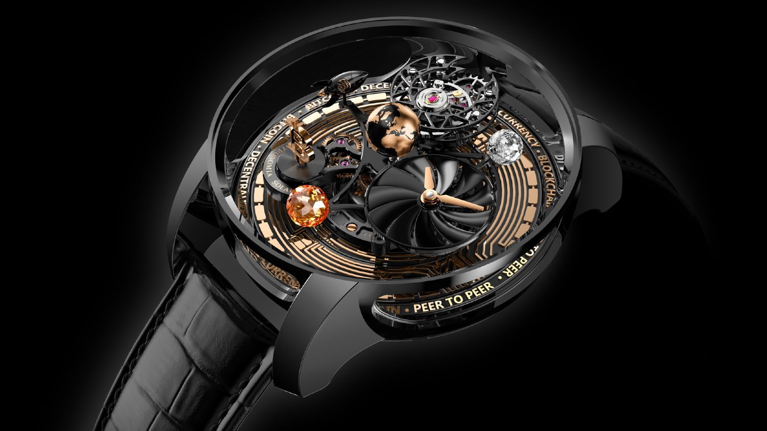 Jacob & Co Astronomia Everest Black Gold – The Watch Pages