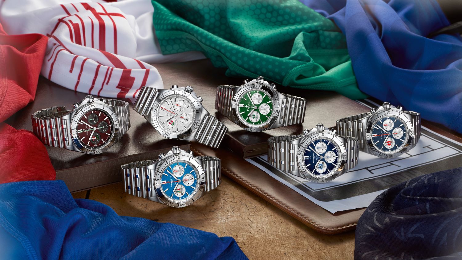 Breitling introduced the new Chronomat Six Nations