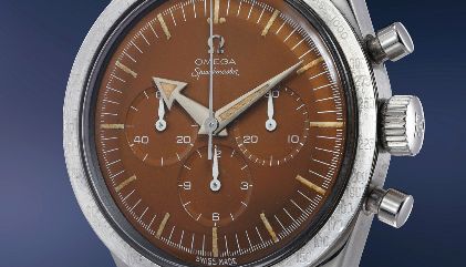 Omega Speedmaster CK2915 Tropical dial watch