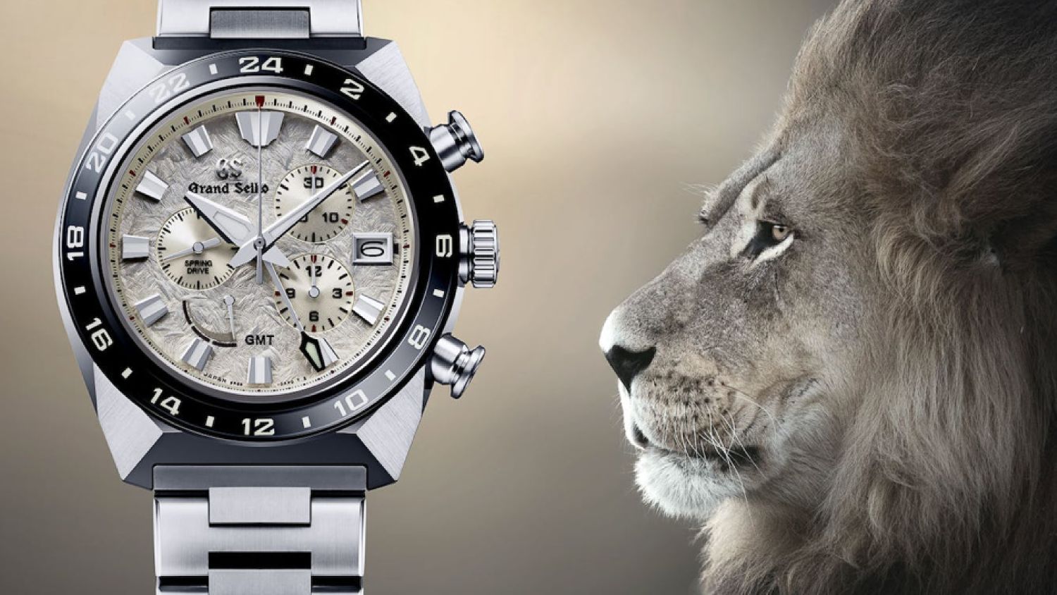 Watch brand outlet with lion logo