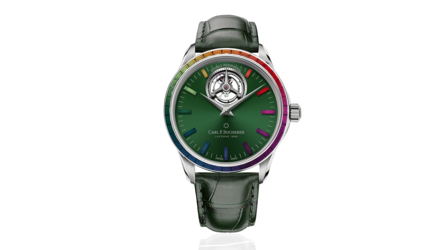 Manero tourbillon double clearance peripheral