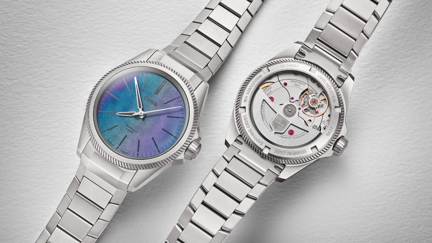 Oris sapphire crystal store