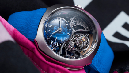 H. Moser & Cie adds Cylindrical Tourbillon Skeleton Alpine Limited Edition