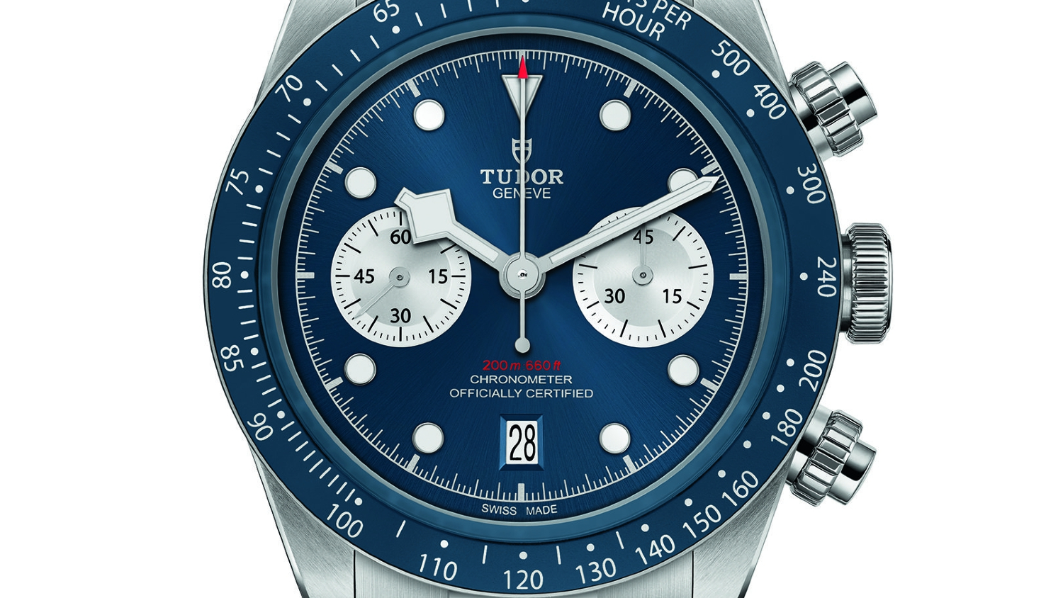 Tudor chronograph blue on sale