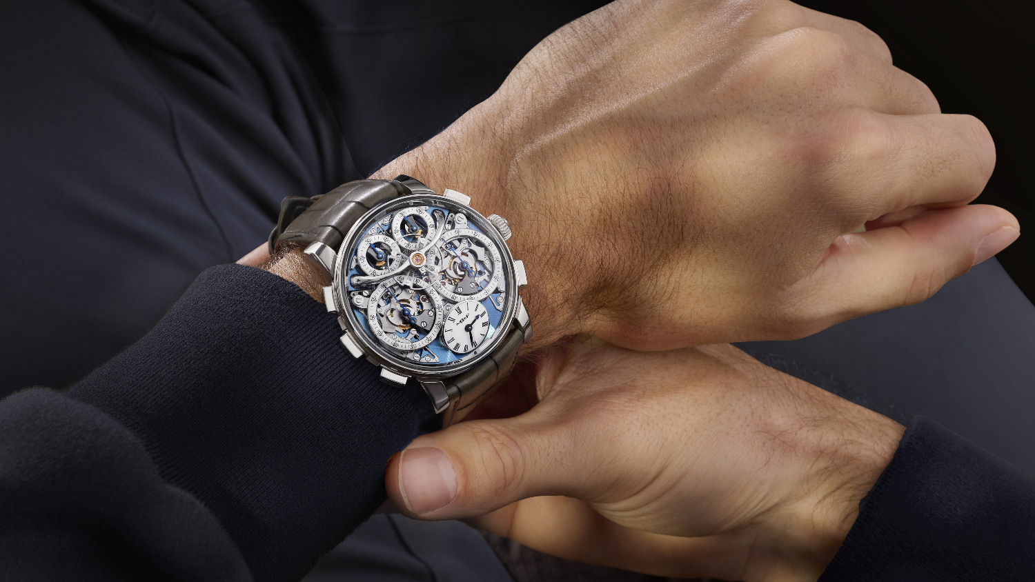 MB&F’s new Legacy Machine Sequential Flyback Platinum