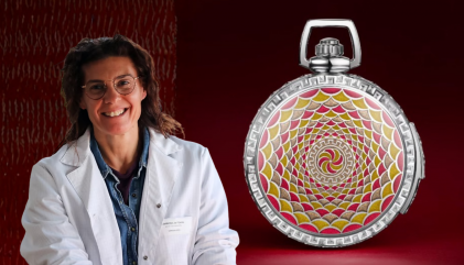 Independent grand feu enameller Vanessa Lecci
