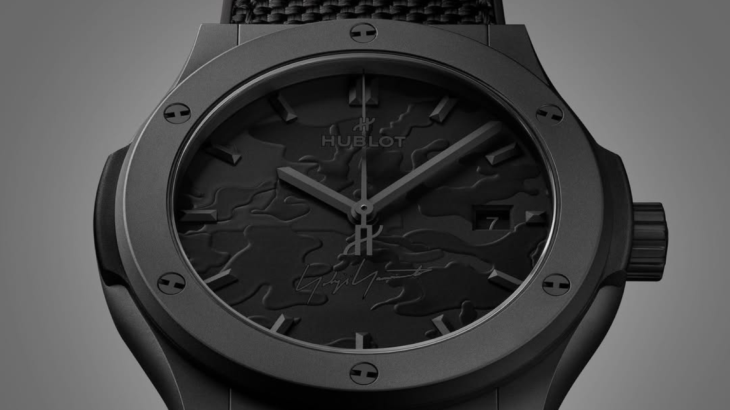 Hublot Classic Fusion Yohji Yamamoto All Black Camo (Ref. 542.CI.6670.NR.YOY)