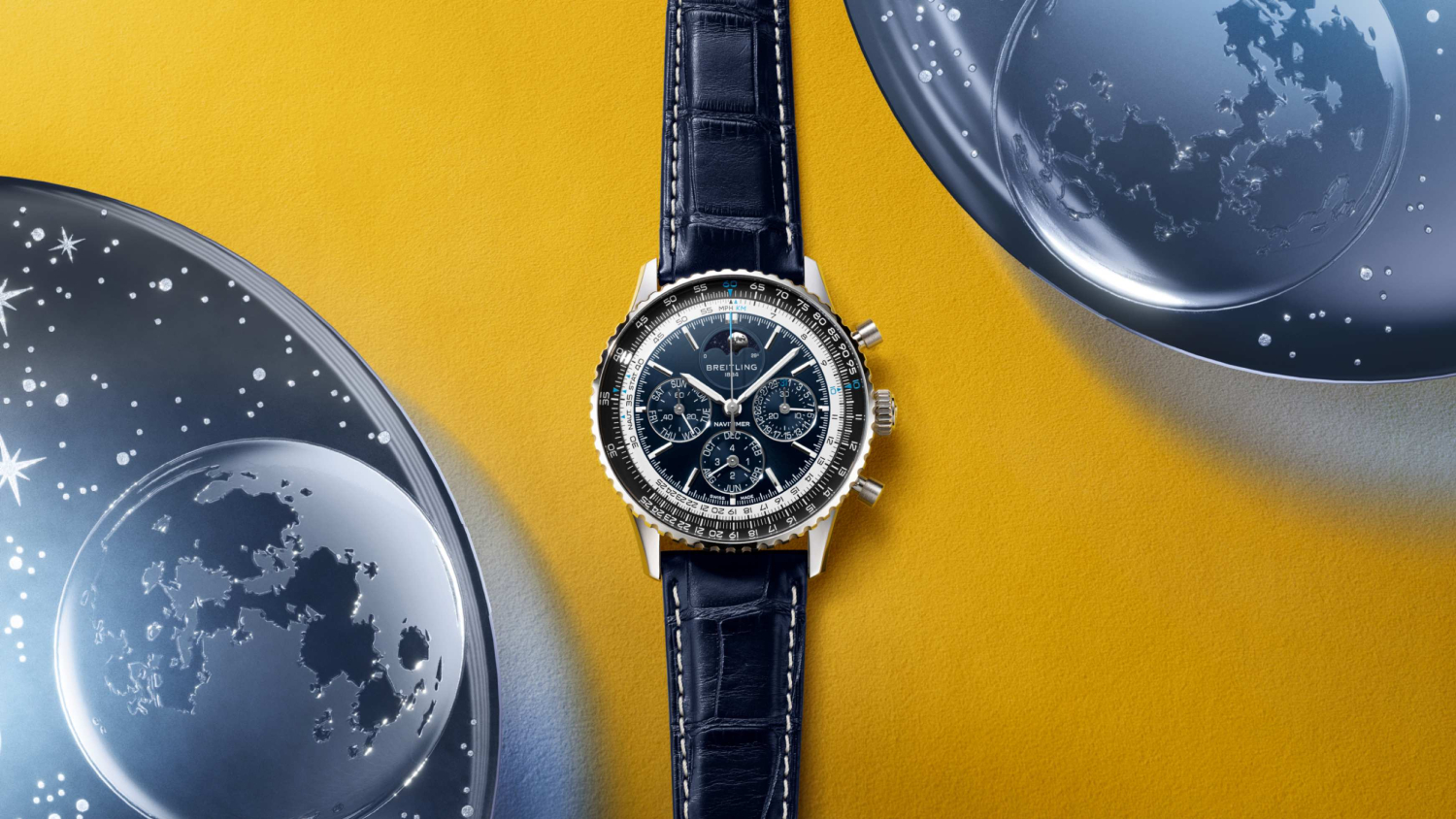Breitling new models of Navitimer Perpetual Calendar Chronograph
