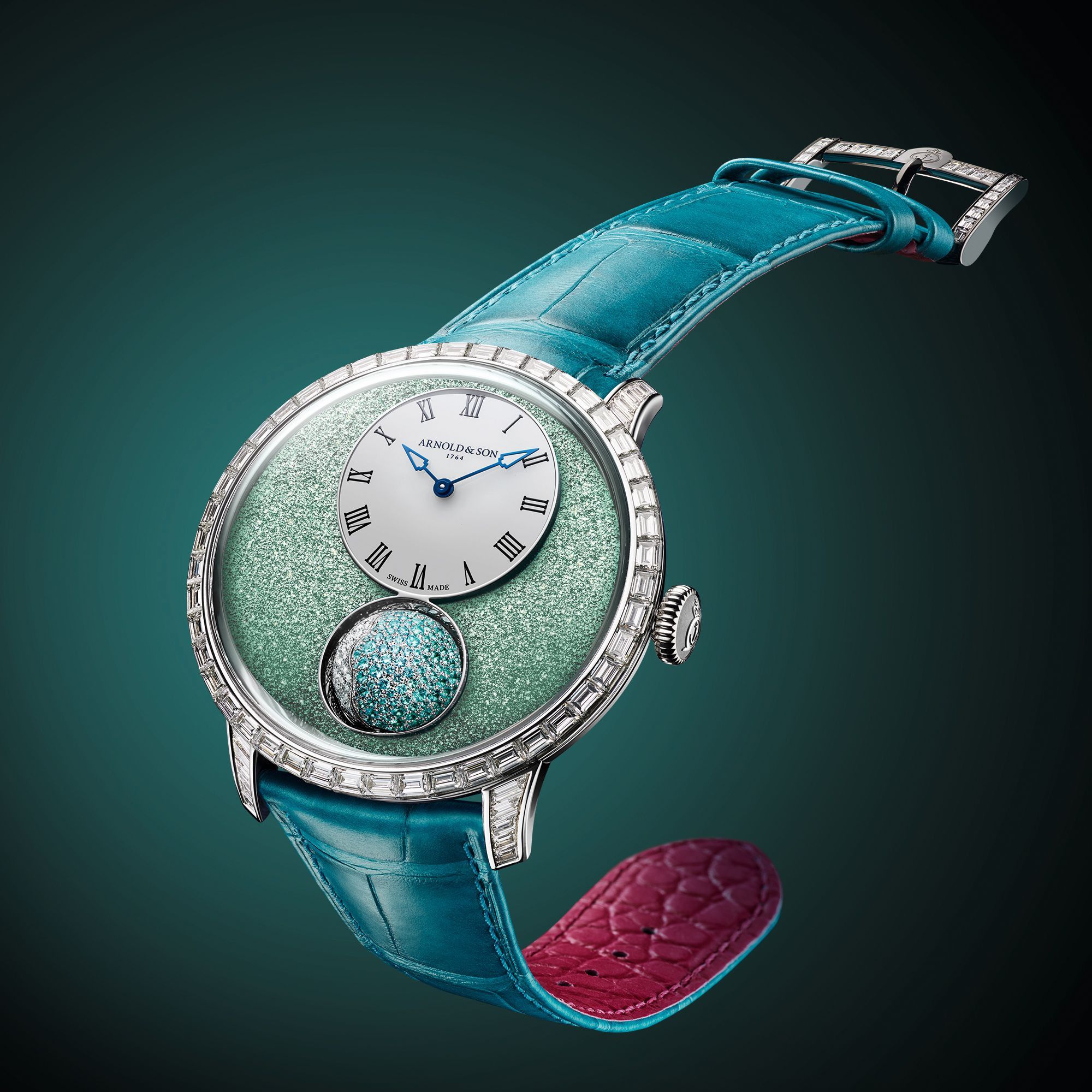 Geneva Platinum Analog Blue Dial Women's Watch - GP-203 : Amazon.in: Fashion