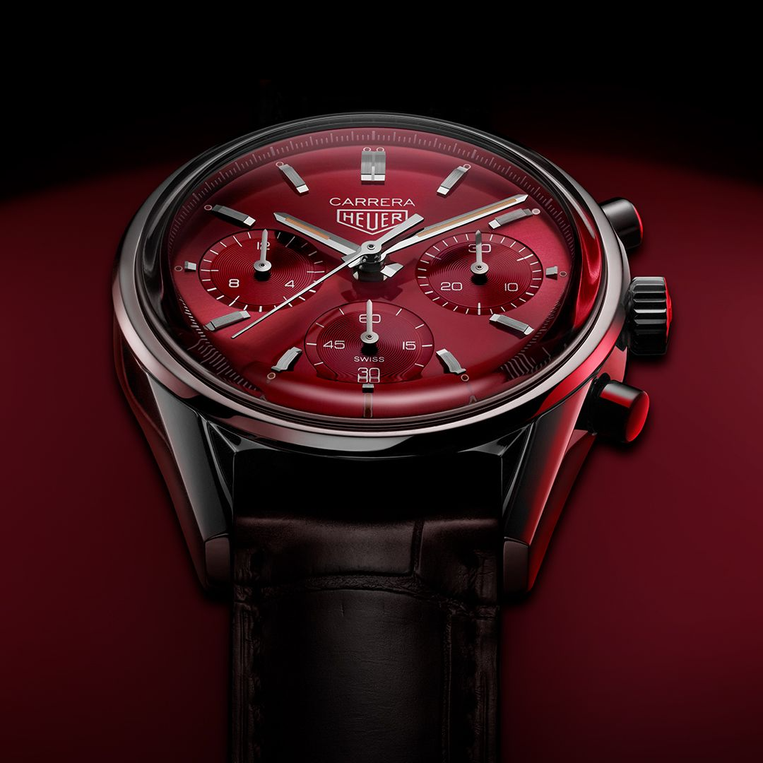 TAG Heuer Carrera Red Dial Limited Edition Ref. CBK221G.FC6479